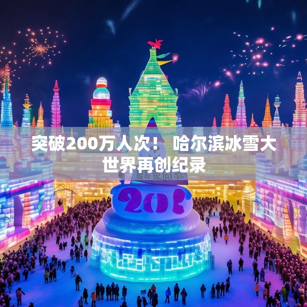 突破200万人次！ 哈尔滨冰雪大世界再创纪录