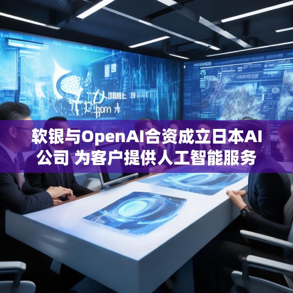 软银与OpenAI合资成立日本AI公司 为客户提供人工智能服务