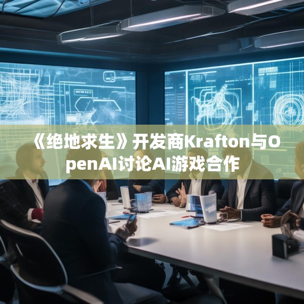 《绝地求生》开发商Krafton与OpenAI讨论AI游戏合作