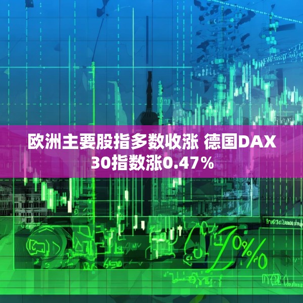 欧洲主要股指多数收涨 德国DAX30指数涨0.47%