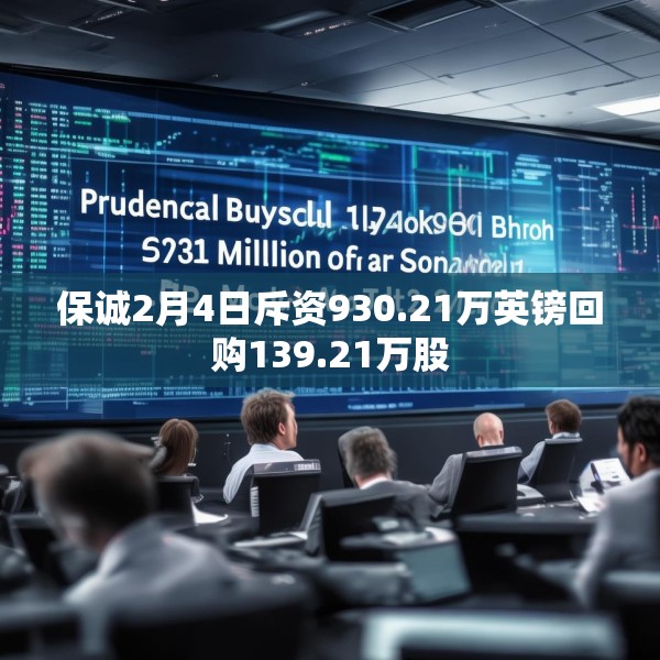 保诚2月4日斥资930.21万英镑回购139.21万股
