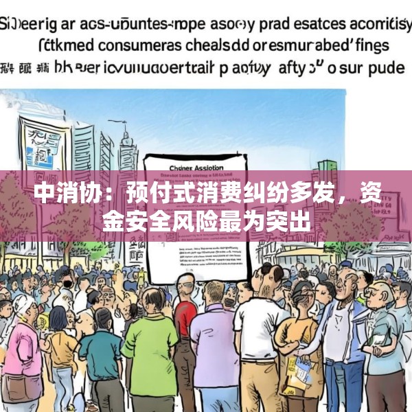 中消协：预付式消费纠纷多发，资金安全风险最为突出