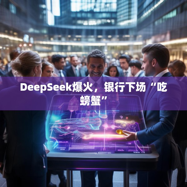 DeepSeek爆火，银行下场“吃螃蟹”