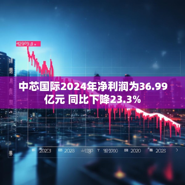 中芯国际2024年净利润为36.99亿元 同比下降23.3%