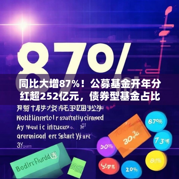 同比大增87%！公募基金开年分红超252亿元，债券型基金占比近六成