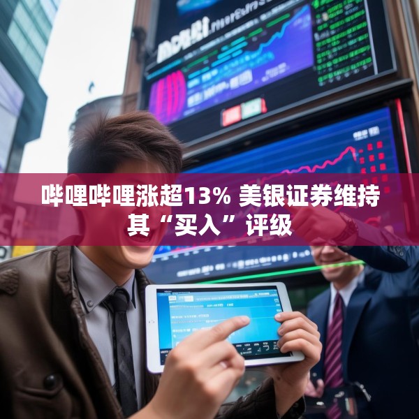 哔哩哔哩涨超13% 美银证券维持其“买入”评级