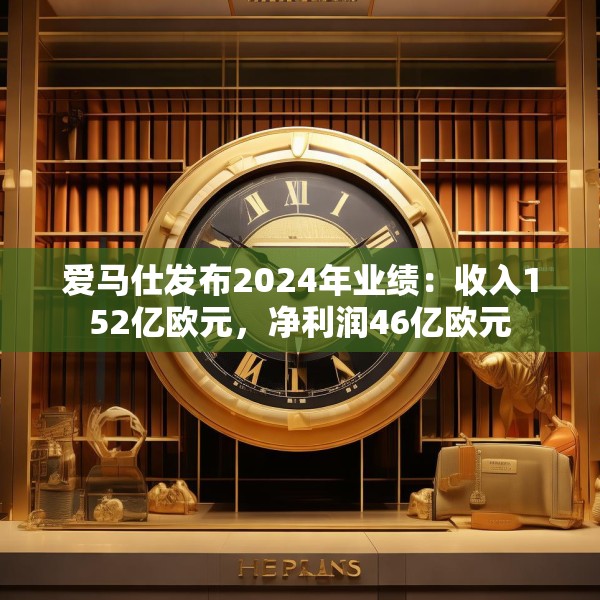 爱马仕发布2024年业绩：收入152亿欧元，净利润46亿欧元