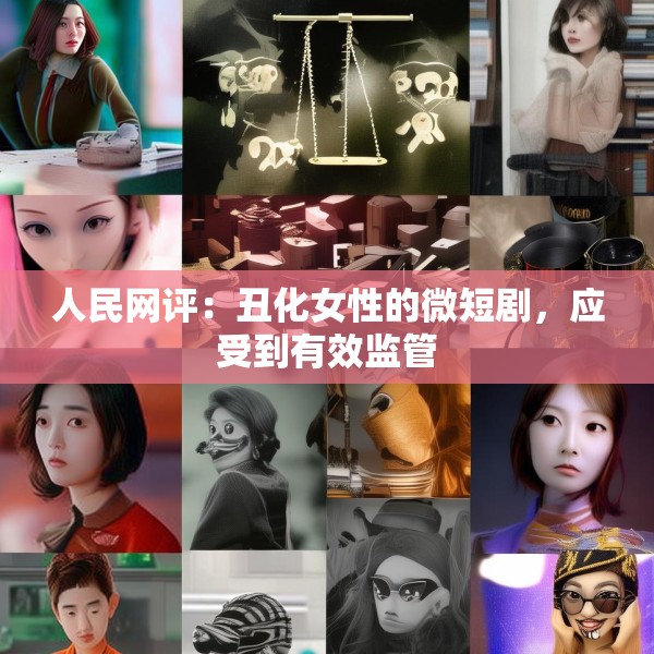 人民网评：丑化女性的微短剧，应受到有效监管