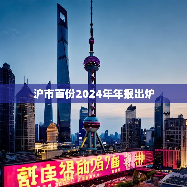 沪市首份2024年年报出炉