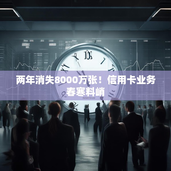 两年消失8000万张！信用卡业务春寒料峭