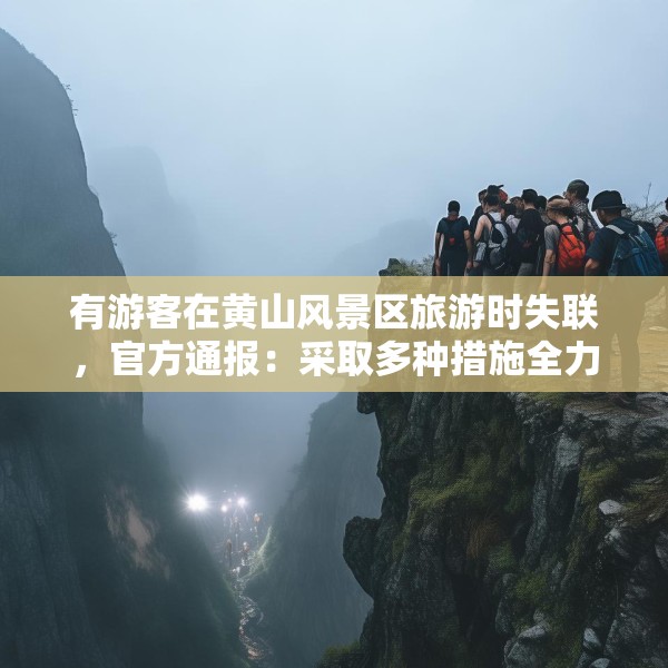 有游客在黄山风景区旅游时失联，官方通报：采取多种措施全力搜寻