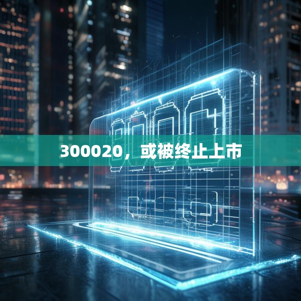 300020，或被终止上市