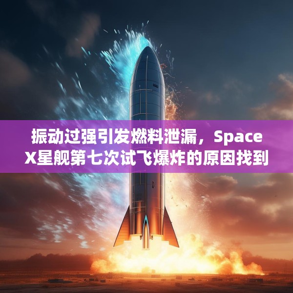 振动过强引发燃料泄漏，SpaceX星舰第七次试飞爆炸的原因找到了