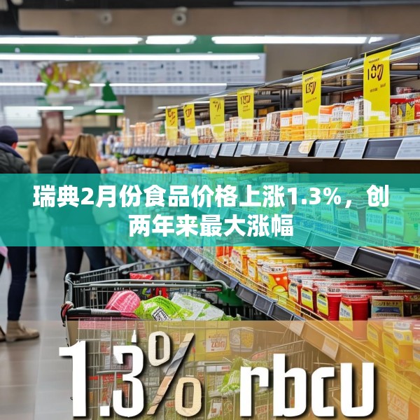 瑞典2月份食品价格上涨1.3%，创两年来最大涨幅