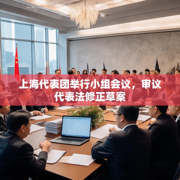 上海代表团举行小组会议，审议代表法修正草案