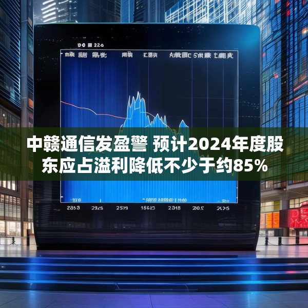 中赣通信发盈警 预计2024年度股东应占溢利降低不少于约85%