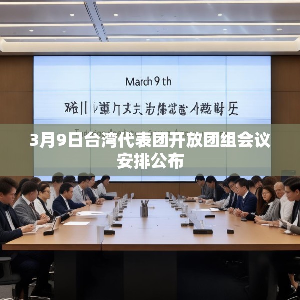 3月9日台湾代表团开放团组会议安排公布