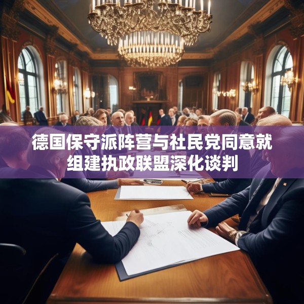 德国保守派阵营与社民党同意就组建执政联盟深化谈判