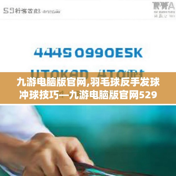 九游电脑版官网,羽毛球反手发球冲球技巧—九游电脑版官网529.a405b406c409fgy.416fdsfds