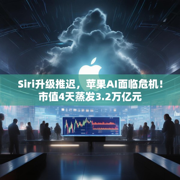 Siri升级推迟，苹果AI面临危机！市值4天蒸发3.2万亿元