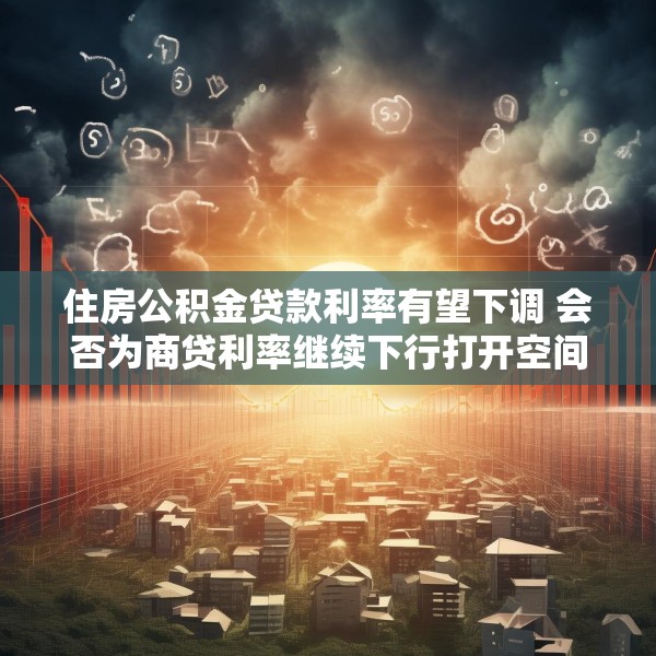 住房公积金贷款利率有望下调 会否为商贷利率继续下行打开空间？