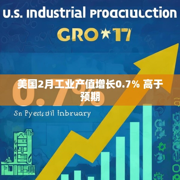 美国2月工业产值增长0.7% 高于预期