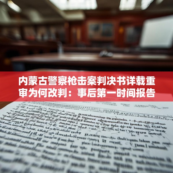 内蒙古警察枪击案判决书详载重审为何改判：事后第一时间报告，排除主观故意