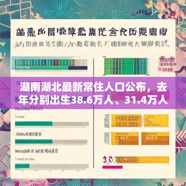 湖南湖北最新常住人口公布，去年分别出生38.6万人、31.4万人